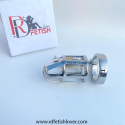 Cock Cage Chastity Device for Male Penis Exercise Stainless Steel 