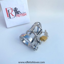 Cock Cage Chastity Device for Male Penis Exercise Stainless Steel 