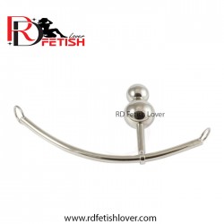 Stainless Steel Double Ball Bondage String Hook