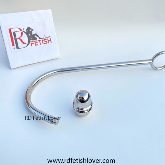 Stainless Steel Bondage Anal Hook With Plug 