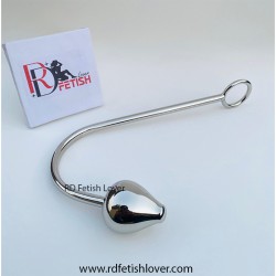 Stainless Steel Bondage Anal Hook With Plug No 2