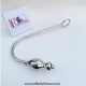 Stainless Steel Bondage Anal Hook With Plug No 3