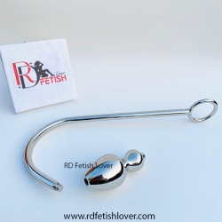 Stainless Steel Bondage Anal Hook With Plug No 3