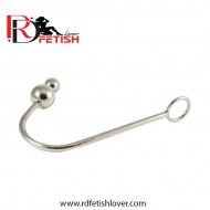 Stainless Steel Bondage Anal Hook With Double Ball 