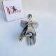 Stainless Steel Locking Anal Plug Plunger Style Pear of Anguish