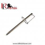 Stainless Steel Extra Long Princes Wand with Glans Ring