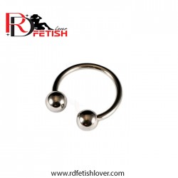 Stainless Steel Horseshoe Cock Ring