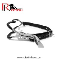 Bondage Stainless Steel Jennings Ratchet Mouth Gag Silicone Coated 